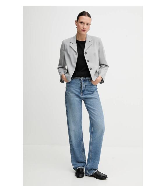 Σακάκι Sisley χρώμα: γκρι, 290TLW02W