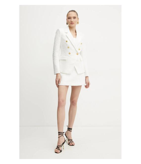 Σακάκι Marciano Guess BOUCLE χρώμα: μπεζ, 5RGN20 7261A