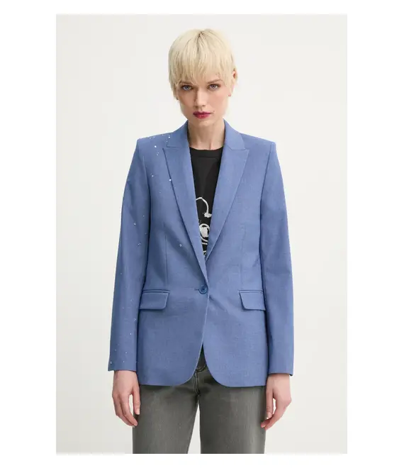 Σακάκι ZADIG&VOLTAIRE χρώμα: μπλε, WWBL01882
