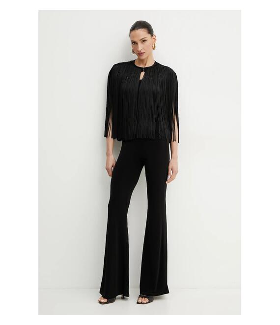 Σακάκι Herve Leger Icon χρώμα: μαύρο, FRI1456462