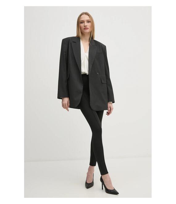 Παντελόνι Calvin Klein χρώμα: μαύρο, K20K208071