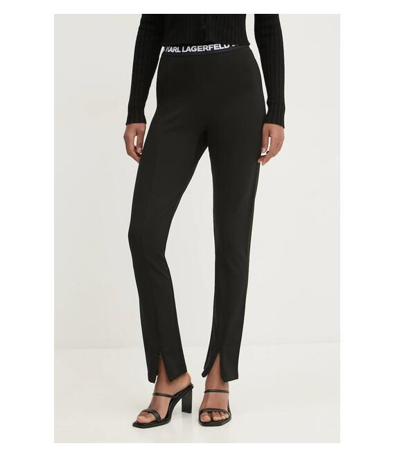 Κολάν Karl Lagerfeld Jeans χρώμα: μαύρο, A1W10060
