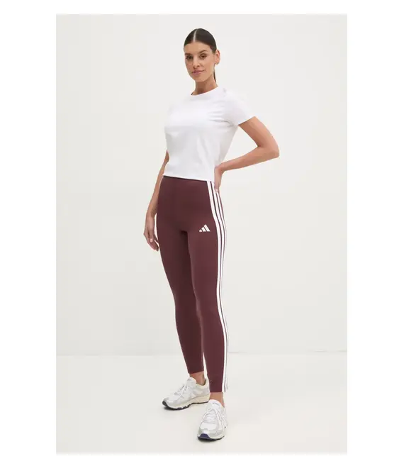 Κολάν adidas Essentials χρώμα: μπορντό, JC5575