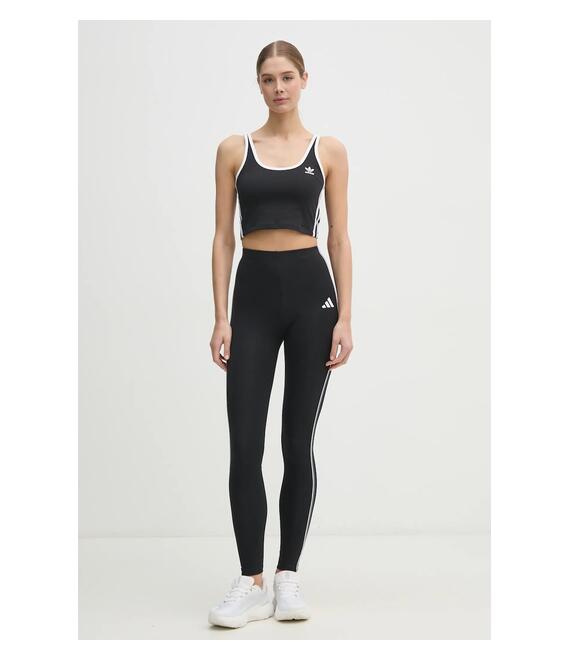 Κολάν adidas W CB Color Pop χρώμα: μαύρο, JF3399