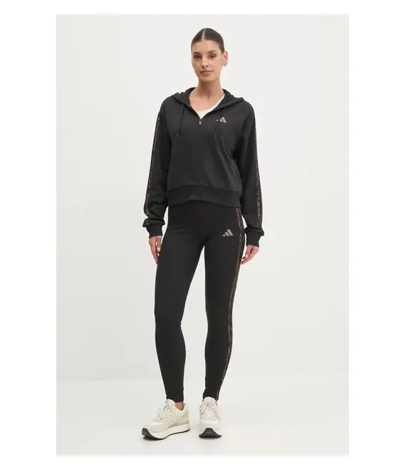 Κολάν adidas Essentials Animal χρώμα: μαύρο, JM5891