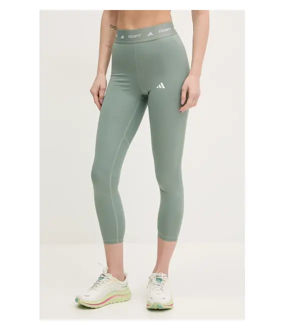 Κολάν προπόνησης adidas Performance Techfit χρώμα: πράσινο, JI5551
