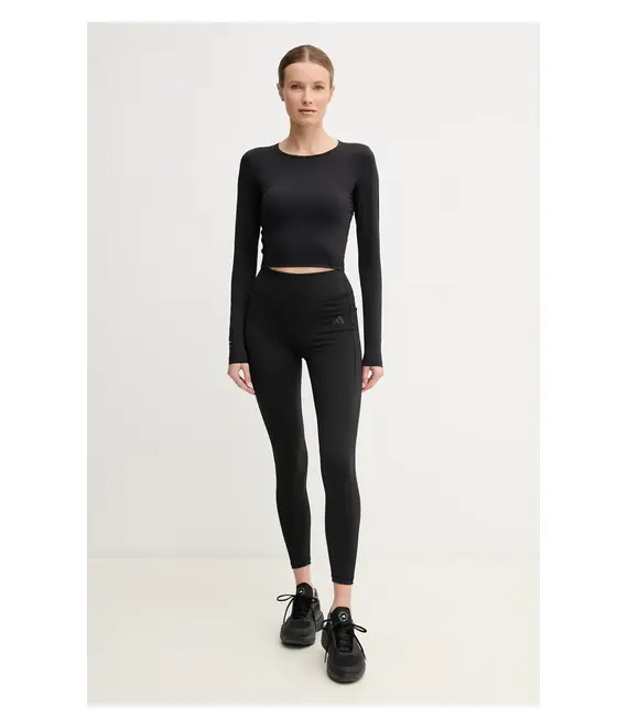 Κολάν προπόνησης adidas Performance Optime HIIT χρώμα: μαύρο, JE8023