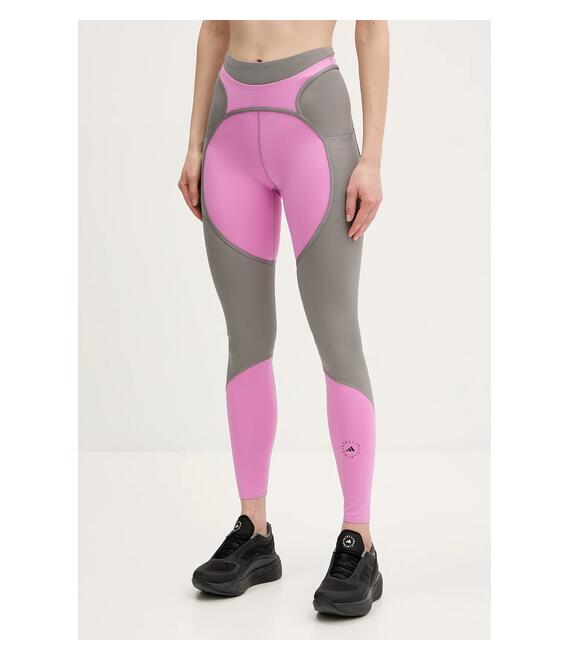Κολάν προπόνησης adidas by Stella McCartney Two-Tone χρώμα: μοβ, JI5247