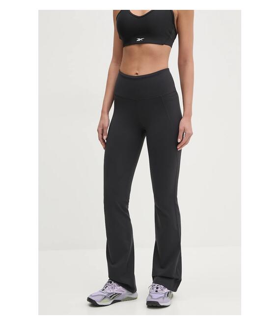 Κολάν προπόνησης Reebok LUX Collection χρώμα: μαύρο, 100221288