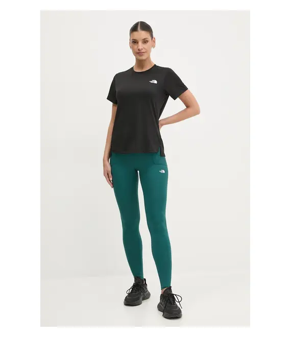 Αθλητικό κολάν The North Face Refina χρώμα: τιρκουάζ, NF0A89186GI1