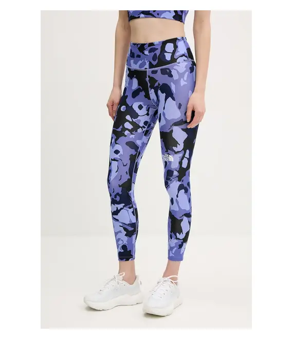 Αθλητικό κολάν The North Face Ma Flex 25In χρώμα: μοβ, NF0A8BPG8SK1