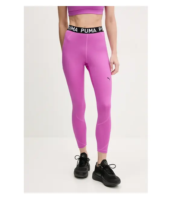 Κολάν προπόνησης Puma Strong χρώμα: μοβ, 526000
