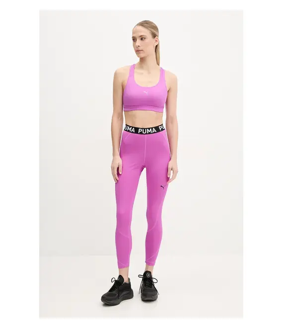 Κολάν προπόνησης Puma Strong χρώμα: μοβ, 526000