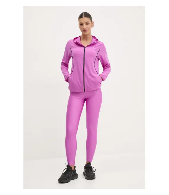 Κολάν για τρέξιμο Puma Velocity χρώμα: ροζ, 526591