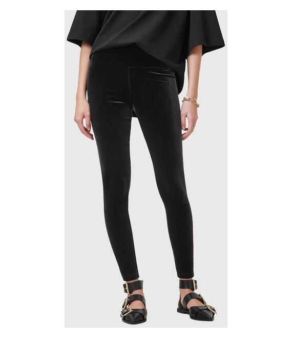 Κολάν AllSaints CORA χρώμα: μαύρο, W006TZ