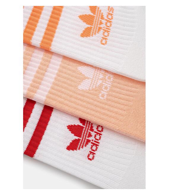 Κάλτσες adidas Originals 3-Stripes 3-pack χρώμα: άσπρο, JI9472