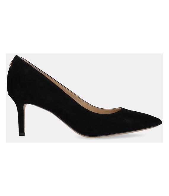 Γόβες σουέτ Lauren Ralph Lauren Lanette χρώμα: μαύρο, 802962173001