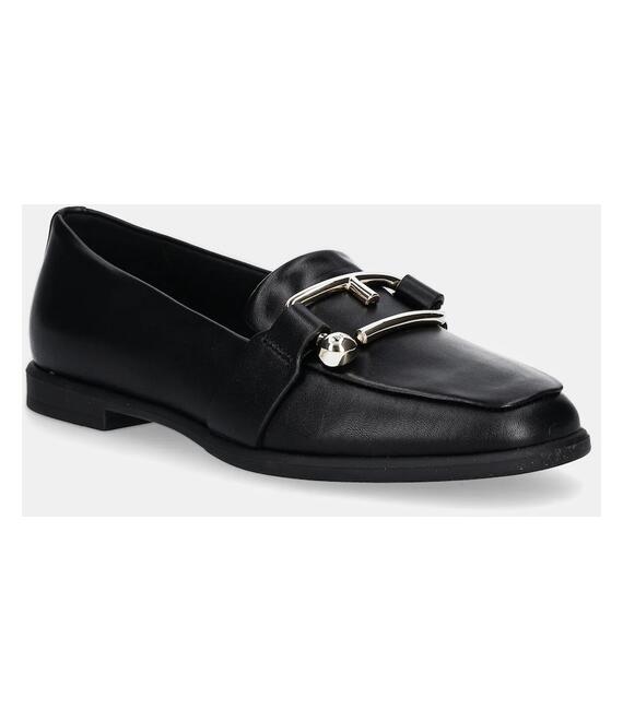 Δερμάτινα μοκασίνια Furla Nuvola Loafer χρώμα: μαύρο, YI48FNU X30000 O6000