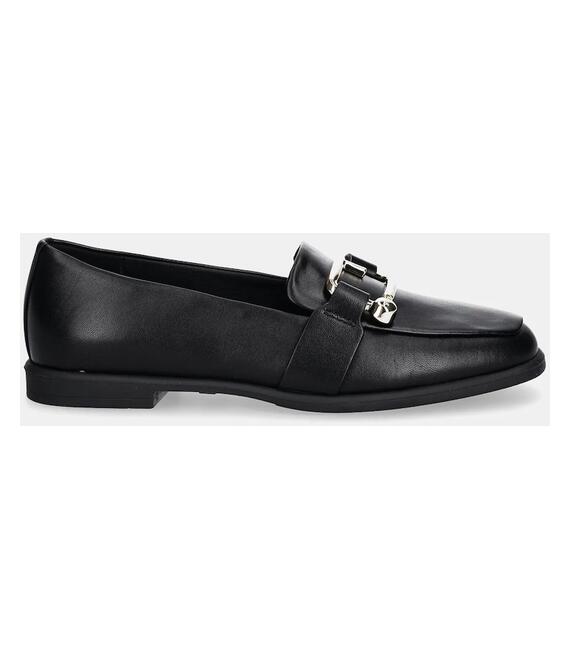 Δερμάτινα μοκασίνια Furla Nuvola Loafer χρώμα: μαύρο, YI48FNU X30000 O6000