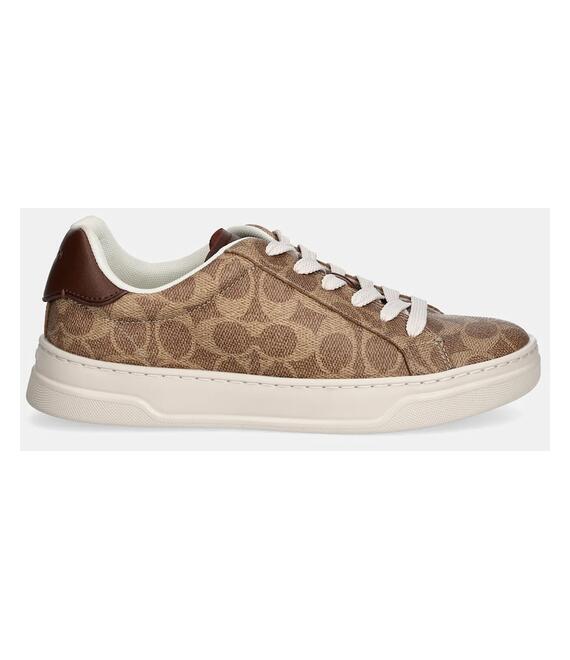 Αθλητικά Coach High Line χρώμα: μπεζ, CW970