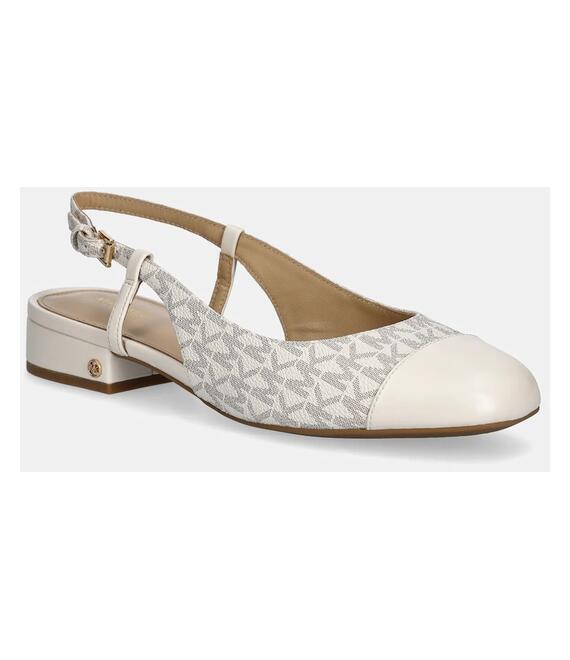 Μπαλαρίνες MICHAEL Michael Kors Perla χρώμα: μπεζ, 40R4PLFP1B.150