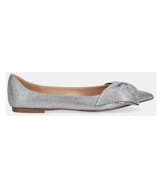 Μπαλαρίνες Steve Madden Magi-R χρώμα: ασημί, SM11003532