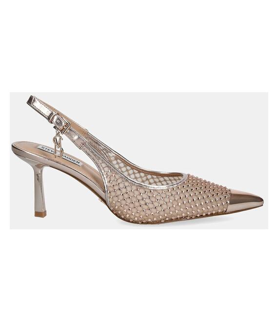 Γόβες Steve Madden Vixyn χρώμα: χρυσαφί, SM11003536