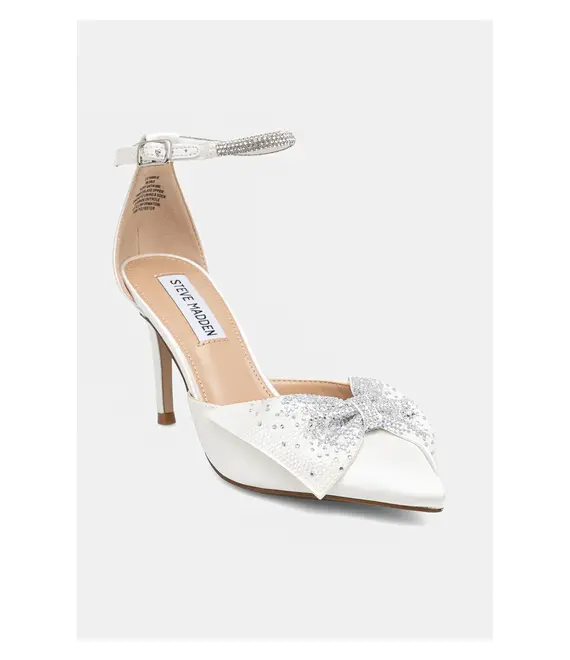 Γόβες Steve Madden Lilyann-E χρώμα: άσπρο, SM19000126