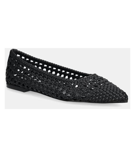 Μπαλαρίνες Steve Madden Saxton χρώμα: μαύρο, SM11003687