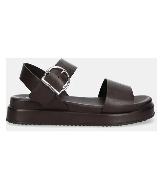 Δερμάτινα σανδάλια Barbour Erin χρώμα: καφέ, LFO0763BR51