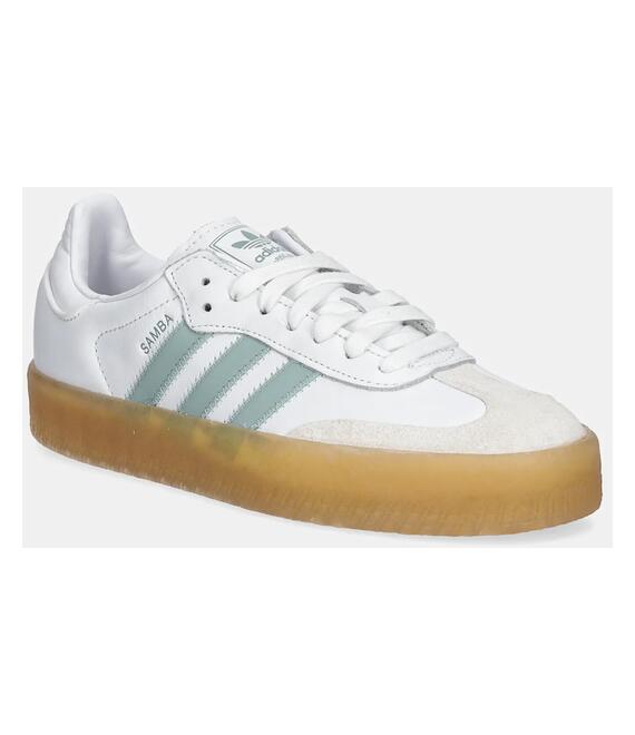 Δερμάτινα αθλητικά παπούτσια adidas Originals Sambae χρώμα: άσπρο, JP5609