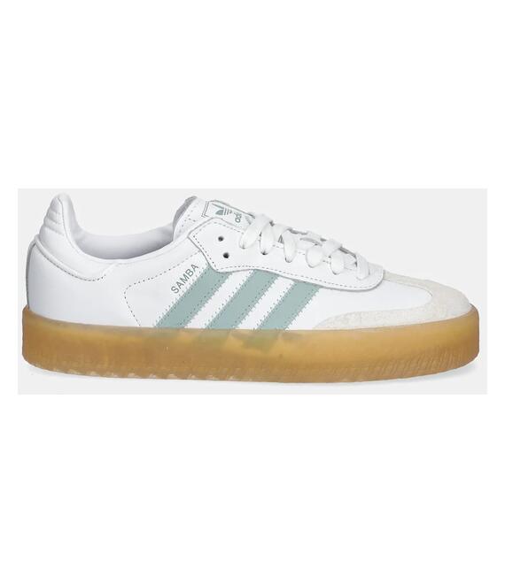 Δερμάτινα αθλητικά παπούτσια adidas Originals Sambae χρώμα: άσπρο, JP5609
