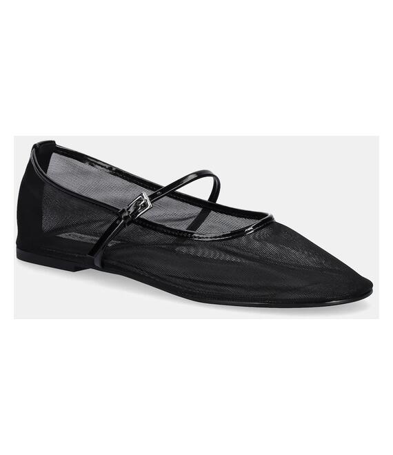 Μπαλαρίνες Steve Madden Mash χρώμα: μαύρο, SM11003765