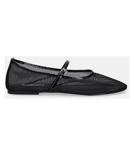 Μπαλαρίνες Steve Madden Mash χρώμα: μαύρο, SM11003765