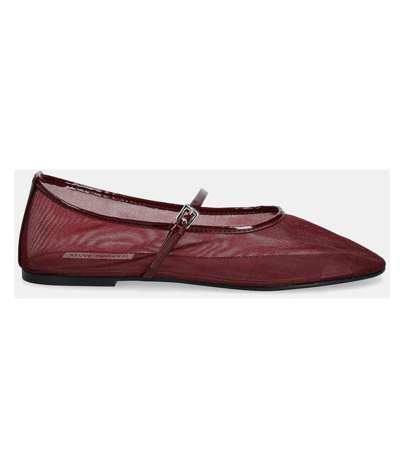 Μπαλαρίνες Steve Madden Mash χρώμα: μπορντό, SM11003765