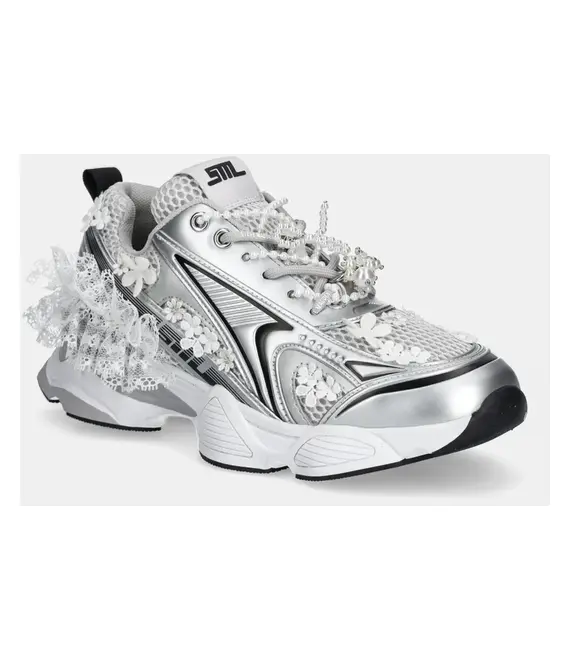 Αθλητικά Steve Madden Simmie-E χρώμα: ασημί, SM19000137
