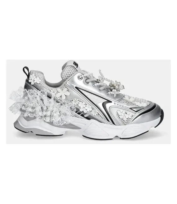 Αθλητικά Steve Madden Simmie-E χρώμα: ασημί, SM19000137