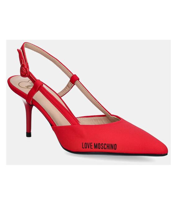 Γόβες Love Moschino χρώμα: κόκκινο, JA10627G1MIMX500