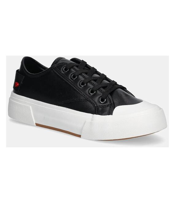 Αθλητικά Love Moschino χρώμα: μαύρο, JA15012G1MIA0000