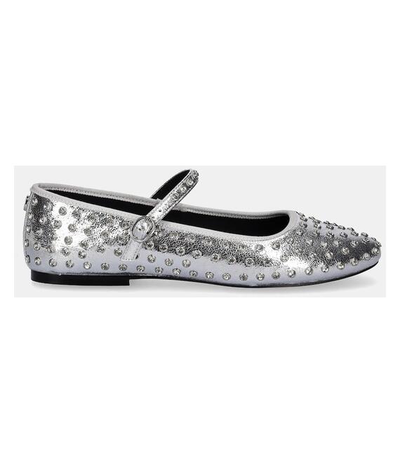 Μπαλαρίνες Steve Madden Vinetta-R χρώμα: ασημί, SM11003147