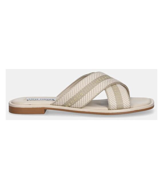 Παντόφλες Steve Madden Arrows χρώμα: μπεζ, SM11003863