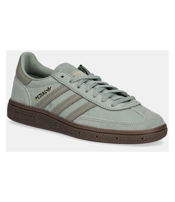 Nubuck sneakers adidas Originals Handball Spezial W χρώμα: πράσινο, JI2645