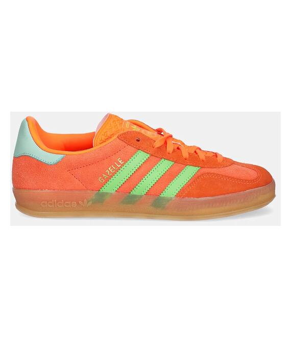 Nubuck sneakers adidas Originals Gazelle Indoor W χρώμα: πορτοκαλί, JQ0193