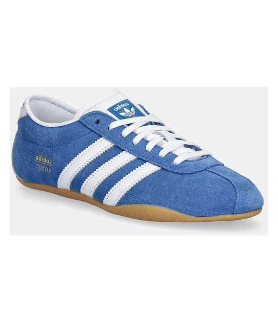 Σουέτ αθλητικά παπούτσια adidas Originals Tokyo W χρώμα: μπλε, JI0179