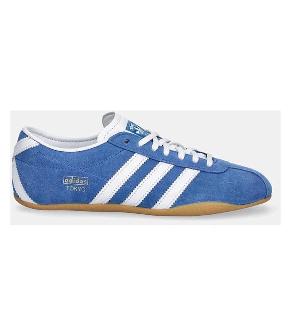 Σουέτ αθλητικά παπούτσια adidas Originals Tokyo W χρώμα: μπλε, JI0179