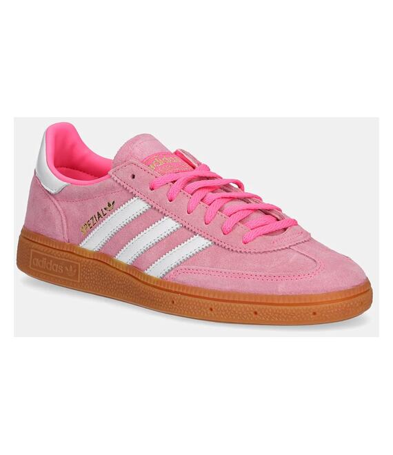 Σουέτ αθλητικά παπούτσια adidas Originals Handball Spezial W χρώμα: ροζ, JI2654