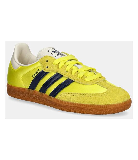 Αθλητικά adidas Originals Samba OG χρώμα: κίτρινο, JI2594