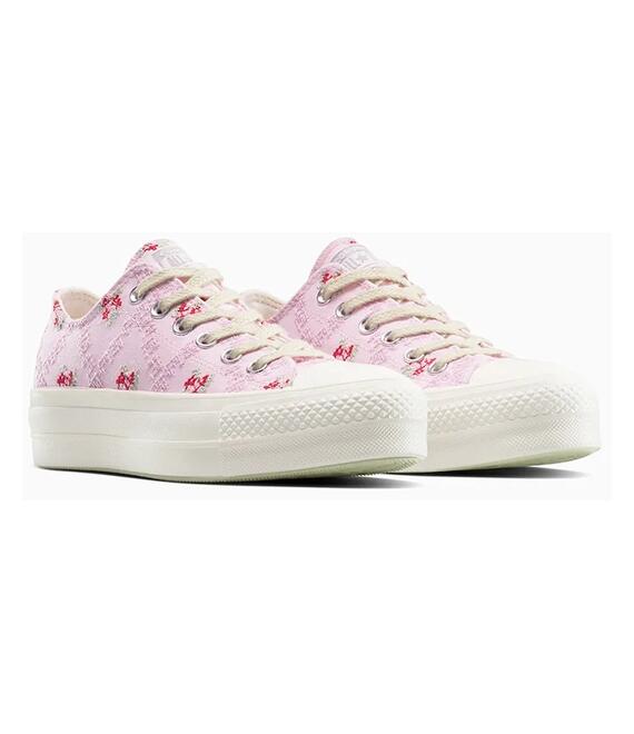 Πάνινα παπούτσια Converse Chuck Taylor All Star Lift χρώμα: ροζ, A13660C