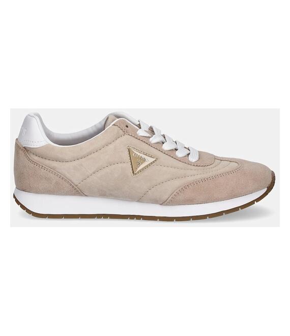 Σουέτ αθλητικά παπούτσια Guess JOGGIN2 χρώμα: μπεζ, FLJJO2 LEA12