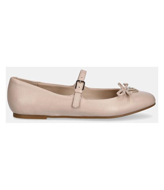 Μπαλαρίνες Guess KAYRA χρώμα: μπεζ, FLJKAY LEA02
